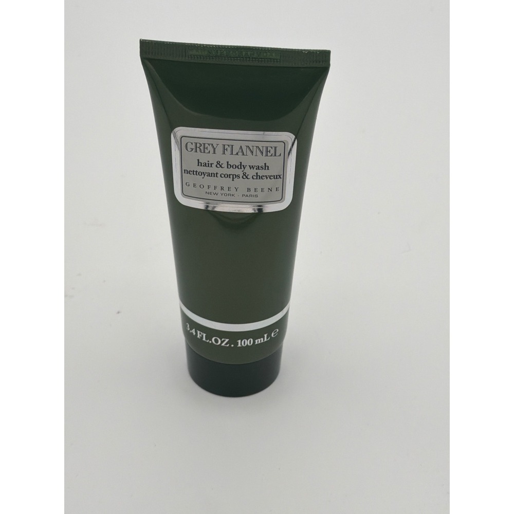 Geoffrey Beene Grey Flannel Hair and Body Wash 3.4 fl oz 100 ml Mens Grooming